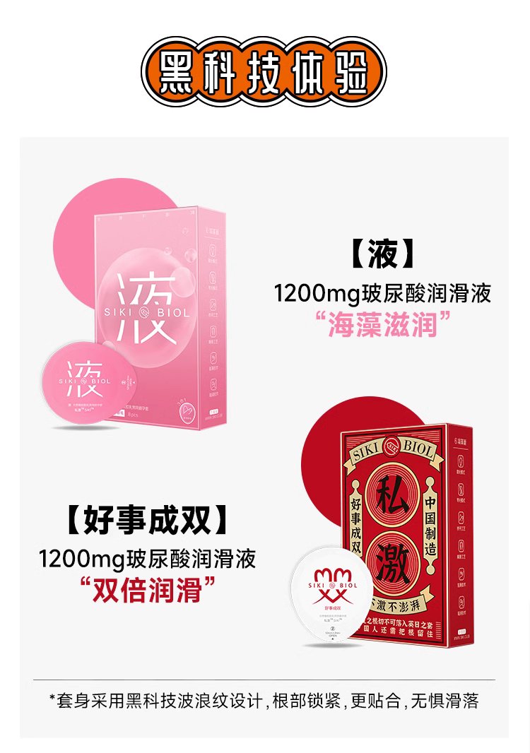 SIKI私激新春限量电光石火炮礼盒安全套 17